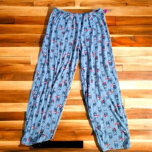Boston Terrier Pajama Pants, French Bulldog PJ Pants